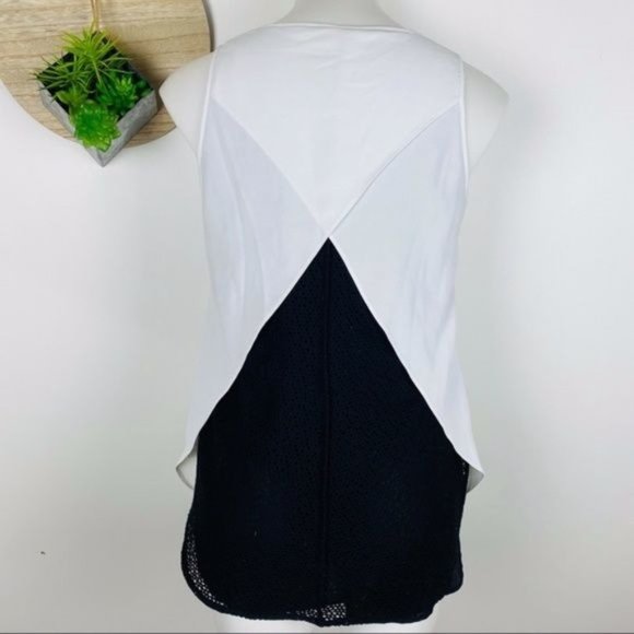 Cabi Style # 3076  Domino Mesh Layer Top  Size M - Picture 4 of 10